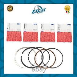 4 X For Pinto 2.0 Ohc Mahle 0.5mm Piston Rings Complete Set 91.33 Bore 01422n1