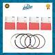 4 X For Pinto 2.0 Ohc Mahle 0.5mm Piston Rings Complete Set 91.33 Bore 01422n1