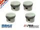 4 X Ford 2.0 Ohc Pinto Rs 2000 Capri Mahle Pistons 91.33mm High Comp