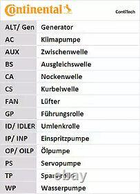 Ct687k1 Timing Belt / Cam Belt Kit Contitech New Oe Replacement