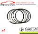 Engine Piston Ring Set Goetze Engine 08-206600-00 4pcs P Std New Oe Replacement