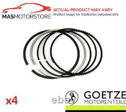 Engine Piston Ring Set Goetze Engine 08-206600-00 4pcs P Std New Oe Replacement