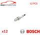 Engine Spark Plug Set Plugs Bosch 0 242 236 571 12pcs P New Oe Replacement