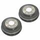 Genuine Trw Pair Of Rear Brake Drums For Ford Cortina Ohc 1.6 (04/1972-02/1976)