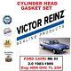 Victor Reinz Head Gasket Set For Ford Capri Mk Iii 2.0 1983-1985 Nen Ohc Tl 20h