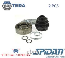 2x Spidan Driveshaft CV Conjoint Kit Pair 21561 I New Oe Replacement