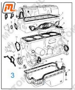 Kit de joints moteur complet OHC 2.0l 77kW moteur à carburateur FORD Sierra MK1