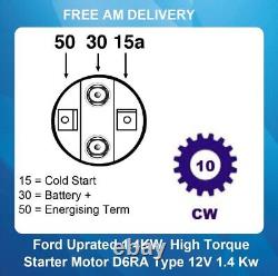 Moteur de démarrage manuel pour Ford Cortina 1.6 2.0 OHC 88BC-11000-B1A 200-1296